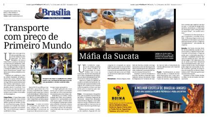 Publicado originalmente na coluna Brasília, por Chico Sant'Anna, no semanário Brasília Capital